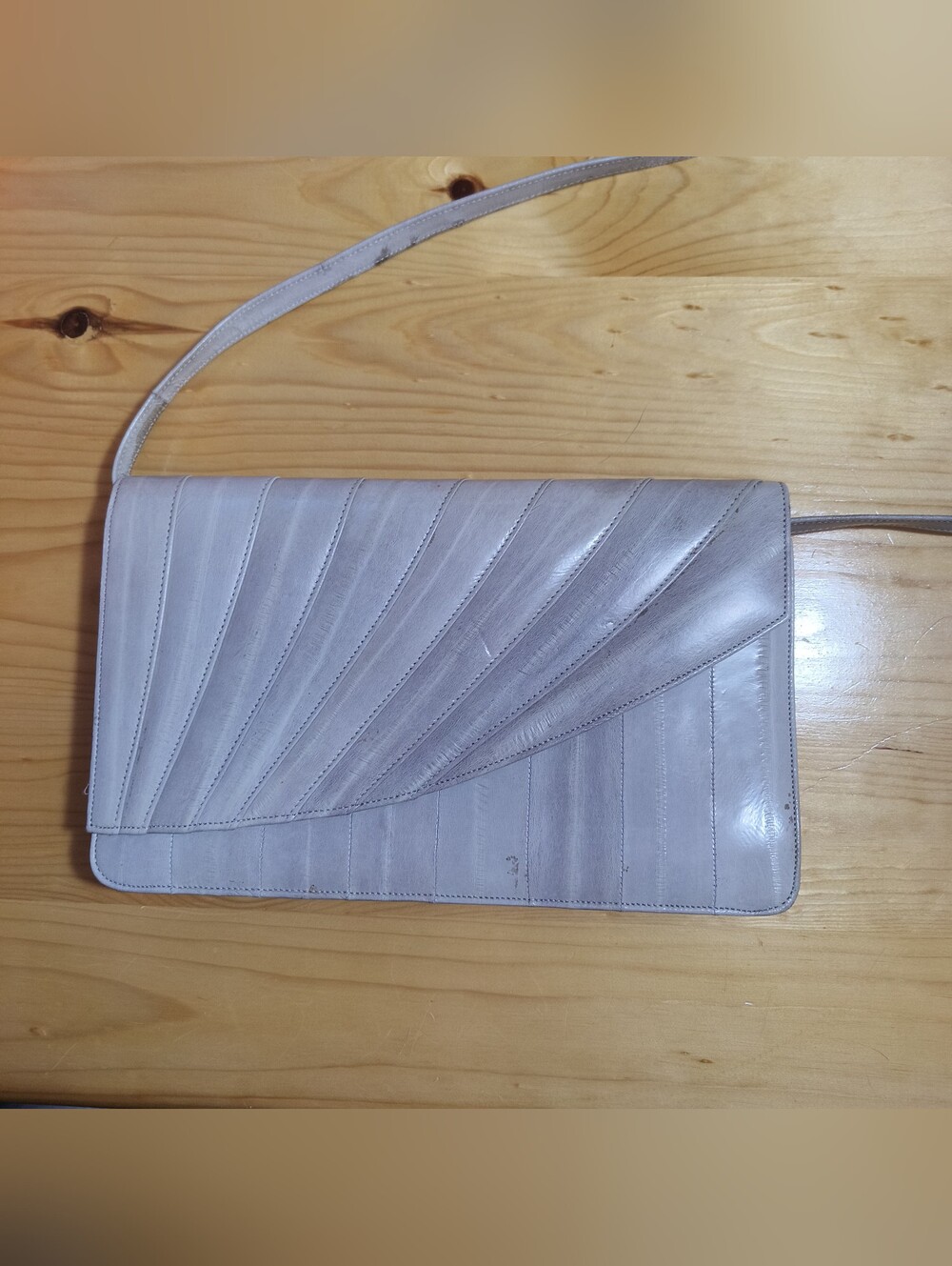 Vintage Eel Skin Evening Bag, Made In Korea